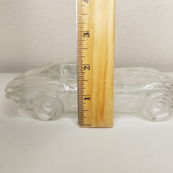 Hofbauer Crystal 1963 Corvette Stingray Split Window Sports Car Paperweight‎ - Picture 9 of 10